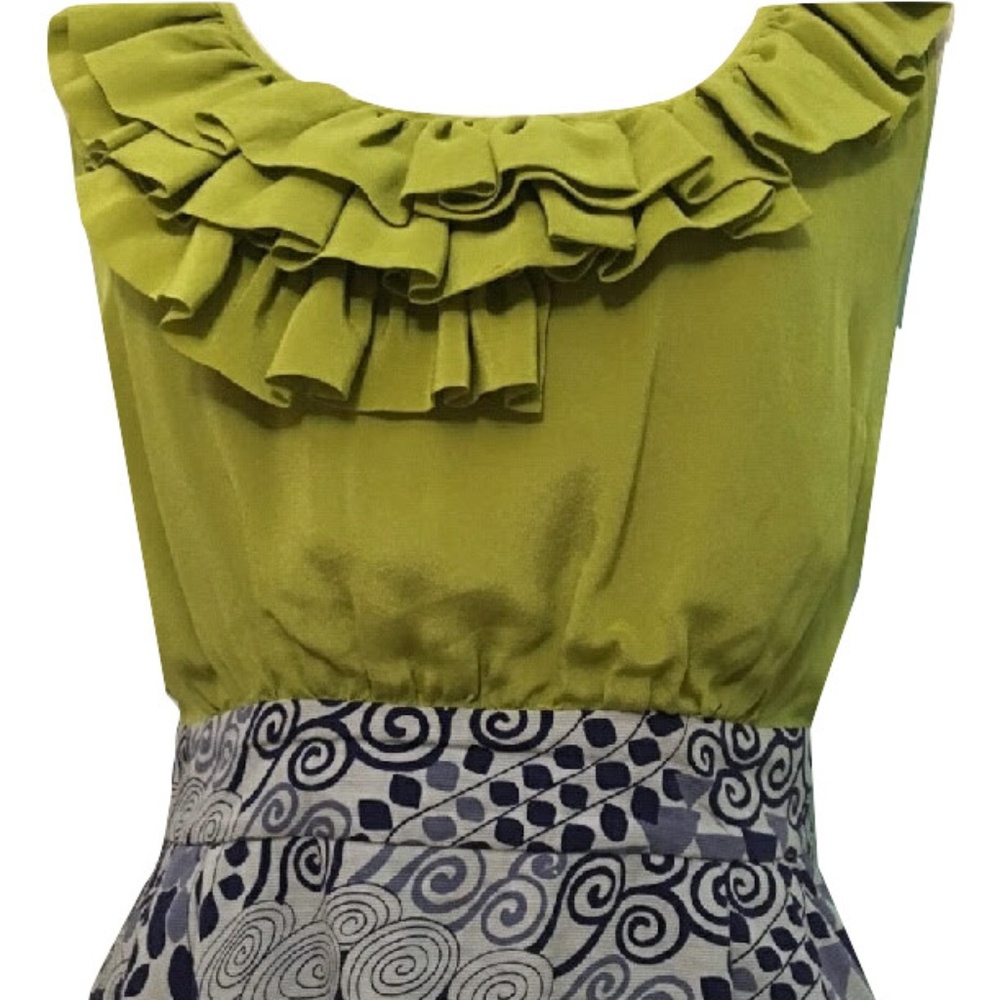 • HP {Anthro Maeve} Seaside Fields Dress - Picture 2 of 6